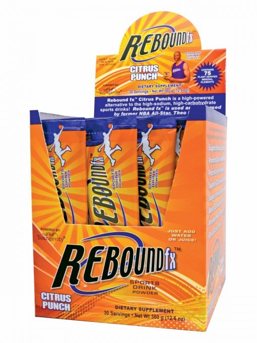 Rebound Fx™ On-The-Go Pouches Citrus Punch - 30 Count Box