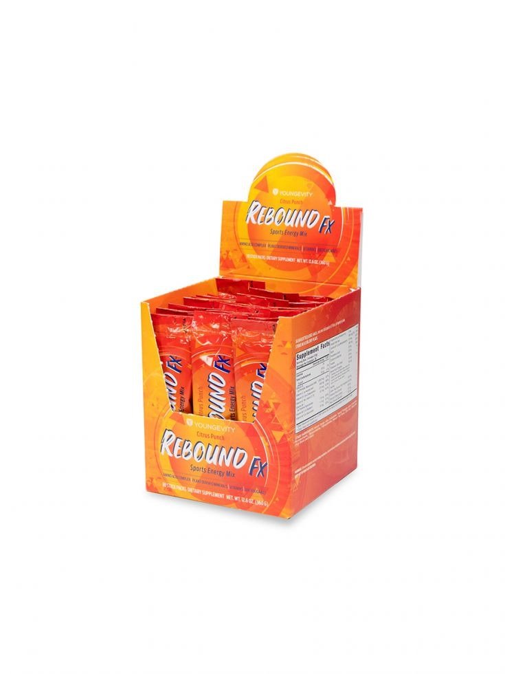 Rebound Fx™ On-The-Go Pouches Citrus Punch – 30 Count Box