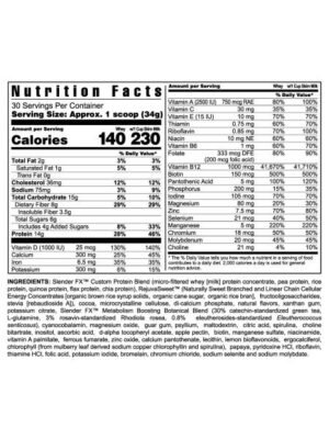 Slender FX™ Shake - Chocolate Fudge
